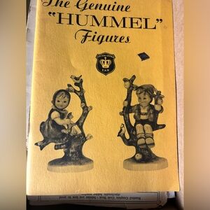 Vintage “The Genuine Hummel Figures” Catalog Booklet Ebeling & Reuss Ephemera